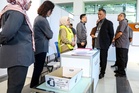 EC chairman makes rounds of Johor polling centres as voting continues smoothly