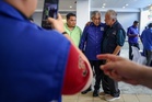 BN top leaders gather at Johor operations room to track election results