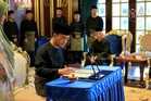 Onn Hafiz receives appointment letter, sworn in as Johor MB after BN landslide win
