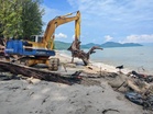 Penang’s eroding shoreline at Batu Ferringhi gets RM500,000 temporary protection