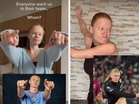 Haa… Haaland? A Russian model’s prize in the genetic lottery is looking like a Norwegian football superstar