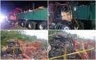 Three killed after chicken-laden lorry crashes into parked trailer in Tanah Merah