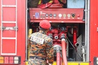 Fire breaks out at hilly forest area in Bandar Puncak Alam