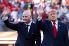 Fifa’s Infantino hits back at World Cup detractors, accusing them of ‘spreading hate’