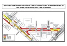 Partial lane closures in Penang for LRT works on Jalan Kampung Relau, Tun Dr Awang from Aug 1