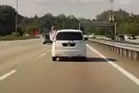 Police track Perodua Alza occupants after passenger seen leaning out of rear window