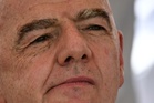 Fifa defends Infantino as latest Uefa promotion allegation adds to pressure over shelved World Cup investment plan