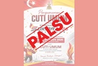 Amirudin says viral Sukma holiday poster fake, official decision based on medal tally tonight