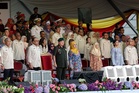 King Sultan Ibrahim and Queen Raja Zarith Sofiah grace Putrajaya’s grand 69th National Day parade
