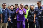 MACC: Abdul Azeez chose to remain in purple lock-up attire, handcuffs for court appearance