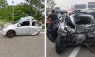 Woman killed, sister and motorcyclist seriously injured after lorry hits their stalled car in Nilai