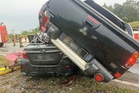 Husband and wife die, five others hurt in head-on crash with 4WD near Sibu roundabout