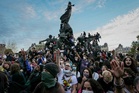 France’s student protests explode into nationwide unrest with nearly 500 arrests
