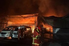 Three warehouses destroyed, 12 vehicles burnt in overnight Penampang industrial park blaze