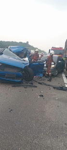 Baby, child and two elderly women killed in multi-vehicle Pagoh crash