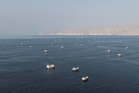 Four tankers ablaze in Strait of Hormuz as Iran disputes US claim that sea lanes are mine-free