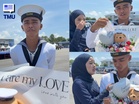 “Saya Minta AI Edit Sebab Kami Tak Ada Gambar Dengan Abah” – Momen Luluhkan Hati Ketika Tamat Latihan TLDM Raih Perhatian