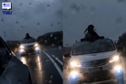 Objek Misteri Di Atas Kereta, Netizen Dakwa Menyerupai Ummu Sibyan