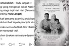 “Kakak Nasi Kukus” Hulu Langat, Suami Dan Anak Bongsu Maut Dalam Kemalangan