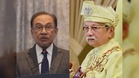 Anwar Dijangka Menghadap Tuanku Muhriz Di Istana Negeri Sembilan