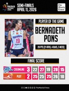 LOOK: Creamline def. PLDT, 3-2