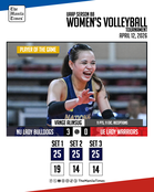 LOOK: NU Lady Bulldogs def. UE Lady Warriors, 3-0