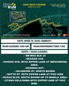 Pasay roads closed Sunday for Earth Day run