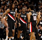 Trail Blazers rally past Spurs 106-103 to even series after Wembanyama exits with concussion