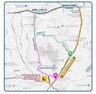 NLEX enforces rerouting, road closures in Quezon City for Northlink works