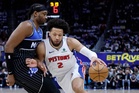 Cunningham scores 45, Pistons beat Magic to avoid elimination