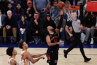 Knicks demolish Hawks to advance in NBA playoffs