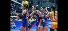 Team Heart prevails over Team Hustle in All-Star volleyball showdown