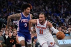 Brunson leads Knicks in rout of Sixers