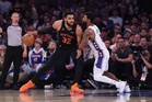 Jalen Brunson helps the Knicks take a 2-0 lead over the 76ers with a 108-102 victory