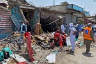 Bomb rigged to rickshaw explodes in Pakistan bazaar, killing 9 and wounding more than 2 dozen others