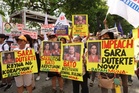 Protesters gather as Senate opens Duterte impeachment trial