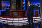 Stephen Colbert is back on TV on community access in Michigan along with rocker Jack White