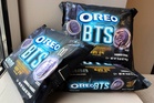 What tastes like a Korean pancake and is purple all over? An Oreo inspired by K-pop group BTS