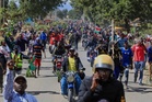 Hundreds of youths protest outside Kenya's Ebola quarantine center for US citizens