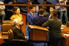 Minority bloc senators seek Cayetano resignation