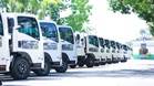 Agency gives away 15 hauling trucks, 2 vans