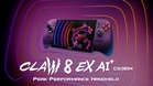 MSI unveils Claw 8 EX AI+ handheld, anniversary laptop lineup