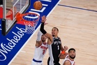 Spurs edge Knicks 115-111 in NBA Finals as Trump booed