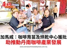 加馬威:咖啡育苗及烘乾中心獲批助推動丹南咖啡產業發展