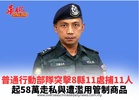 普通行動部隊突擊8縣11處捕11人 起58萬走私與遭濫用管制商品