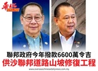 聯邦政府今年撥款6600萬令吉供沙聯邦道路山坡修復工程
