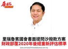 里瑞魯賓國會書面提問沙撥款方案財政部覆2020年後經重新評估標準