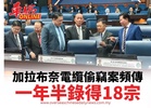 加拉布奈電纜偷竊案頻傳 一年半錄得18宗