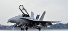 Jet pejuang TUDM jenis F/A-18D mendarat cemas di KKIA