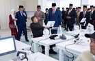 Sultan Nazrin rasmi Pusat Rehabilitasi Perkeso, berkenaan dinamakan atas nama baginda